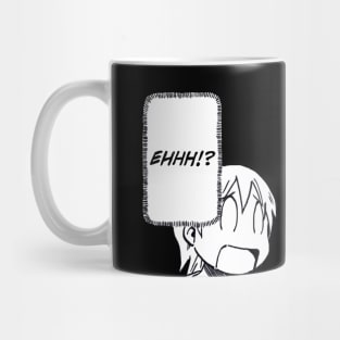 I draw that panel of yuuko goes ehhh / funny nichijou face meme Mug